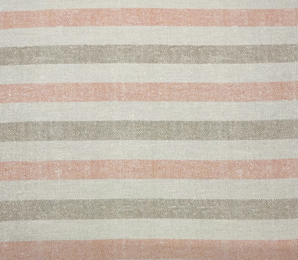 SUNBRELLA 45984 PARIS BLUSH ORANGE STRIPE OUTDOOR INDOOR FABRIC BY YARD 54″W