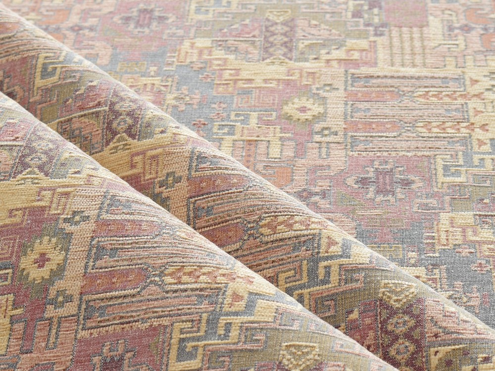 Upholstery Fabric Kilim Bohemian Boho Tribal Southwestern Turkish Rug by Yard