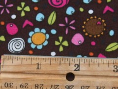 Fabric FLOWER COTTON JO ANN 43″x 37″ BTY no:365
