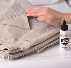 Bish’s Instant Waterproof Fabric and Leather Adhesive – 2 Oz Carded Bottle