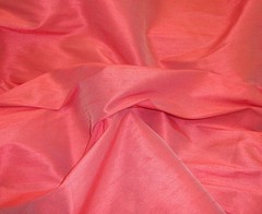 Cranberry Shantung Dupioni Faux Silk Fabric Per Yard 60 Inches, Cramberry