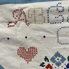 Vintage Fabri-Quilt Cuddle Prints Primitive Farmhouse Fabric Panel 43×32