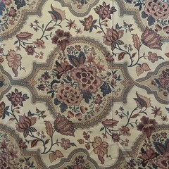 Vintage Cohama Riverdale Floral Fabric 4 1/4 Yard (161×54) Pink Shades