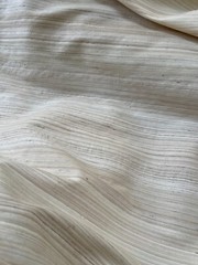 RAW SILK TUSSAH/ NATURAL, 54-55″ WIDE, BY THE YARD.
