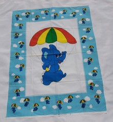 Lot of 10 Fabric Panels pcs Lion King,Safari Animals, Mother Goose, Raggedy Ann