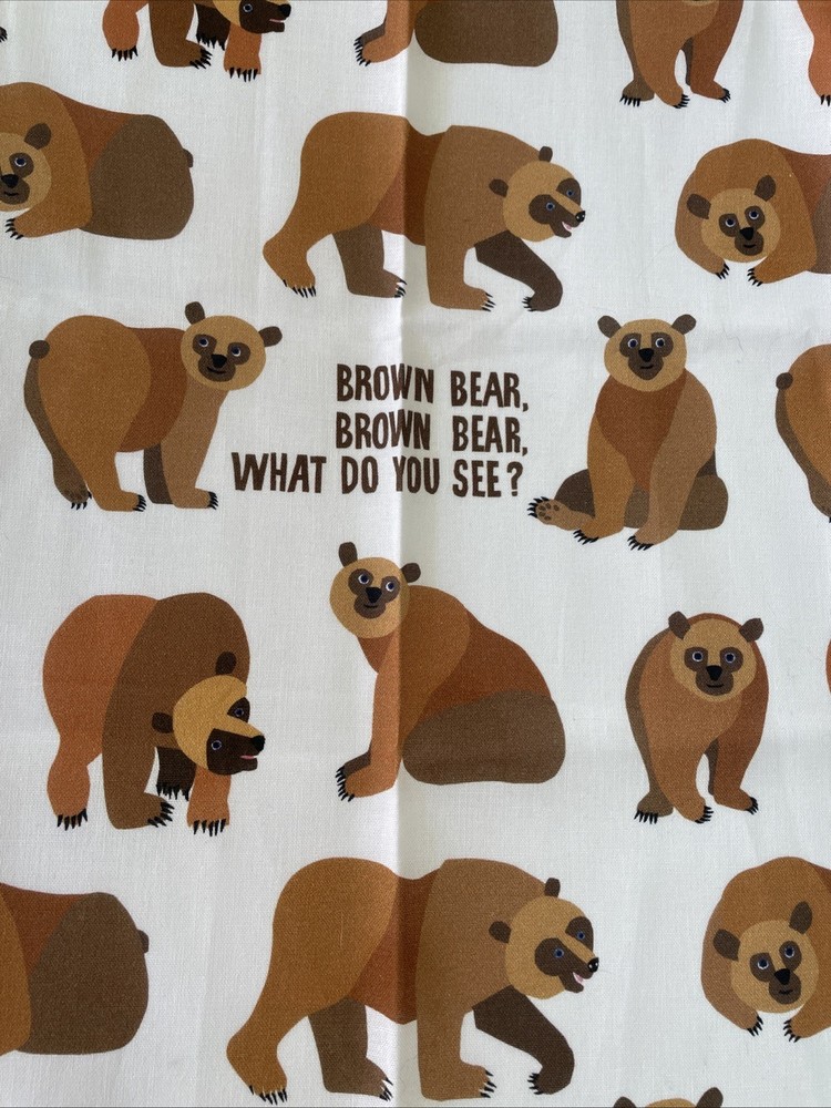 The Bear Books Cotton Fat Quarter 18”x21”New