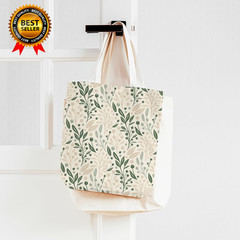 32Pcs Sage Green Floral Cotton Fabric Bundles 10 X 10 Inch Greenery