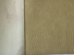 MATT FR PVC Leather Cloth Vinyl Upholstery Fabric Material – BEIGE