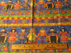 1 yard 18″ x 44″ Quilt Fabric Kari Pearson Halloween Costumes Vampire Princess