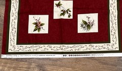 Winter’s Song by Holly Taylor for Moda Fabric Panel #6590 Cardinals 43″x 24.5