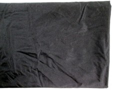 Black Solid Shiny Milliskin 1 Yard 36×60″ 4Way Stretch Spandex Dance Swimwear