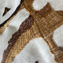Pindler Fabric Samples ( 2 ) Sahara 26 x 26 Embroidered Geometric Cotton Poly