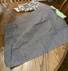 Lot Of 16 Different Fabric Scraps Remnant Various Patterns & Sizes, See Pics