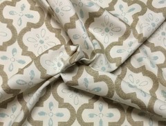 P KAUFMANN BRAEMORE CONSERVATORY BARK TRELLIS FABRIC BY THE YARD 54″ WIDE