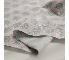 Waterproof TPU Laminated Cotton Fabric By the Yard, 49” Wide (Sinennne)