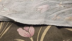 Vintage Fabric * Tulips * 100% Cotton – 116″ x 45″ House ‘ n Home Fabrics 1983