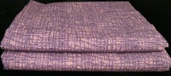 4 PIECES OF FABRIC LAVENDER PINK STRIPED WITH FLOWERS AND BLACK AND WHITE CHECKS