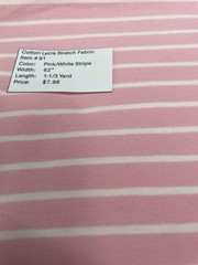 Item #91. Cotton/Lycra Stretch Fabric