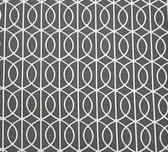 ROBERT ALLEN GATE CHARCOAL LIGHT GRAY TRELLIS MULTIPURPOSE FABRIC BY YARD 54″W