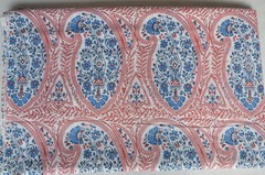 2 Yard New Paisley Hand Printed Running Fabric NO TARRIF CHARGES 100% ✅ ZK_1*