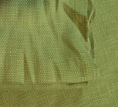 HEAVY LINEN COTTON FABRIC SOFA CHAIR UPHOLSTERY 60″ x 12 yards Bright Green