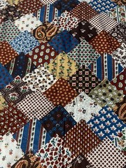3 pieces of cotton, quilting weight fabric/see listing for measurements