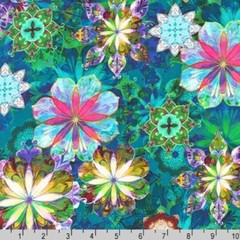 108″ Wide Cotton Venice Wide Sateen Teal Extrawide Combed Fabric by Yard D263.32