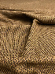 Gold Brown Designer 100% Wool Made in Italy – London Textiles 61″ Wide Half Yard