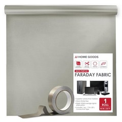 44″ x 20 ft Faraday Fabric Shielding Cloth + 6.6 Yards Faraday Tape – Military G