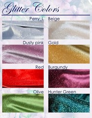 14 Colors Glitter Velvet SWATCH 4 way stretch