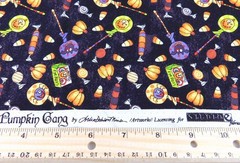 Pumpkin Gang by Julie Dobson Miner for Studio E Fabrics #1653 – BTY Halloween