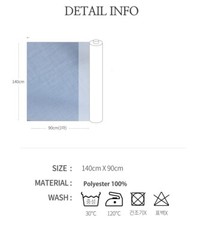 Korean Linen-Like Wrinkle-Free Fabric 18 Colors Polyester 140cm Wide Sewing