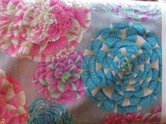 Kaffe Fassett Cotton Fabric 1 FQ Pastels Large Floral Print Japonica