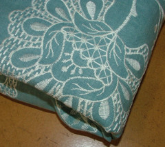 1.1 Metres iLiv Adriana Glacier Embroidered Fabric Curtain Upholstery Cushion