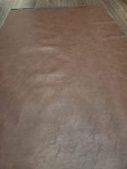 | Brown Fenice Soft Faux Vegan Leather PU (Peta Approved Vegan) | 1 Yard (36 Inc