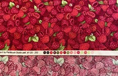 VTG Marketplace II by paintbrush Studio Discontinued Boysenberry Cotton 18”X43”