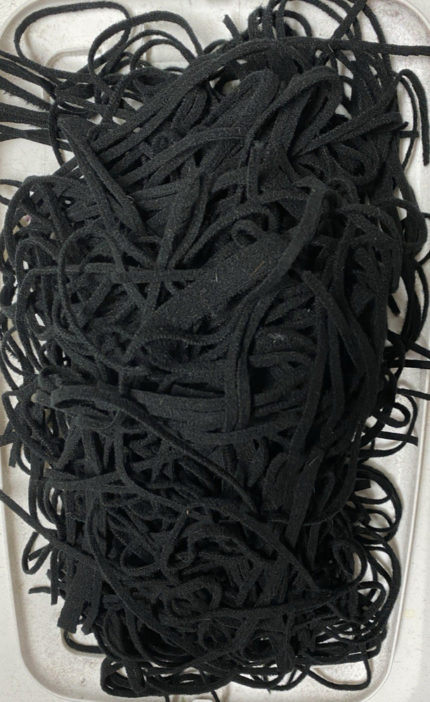 Black -Cut Size #4 100% Wool Fabric for Rug Hooking