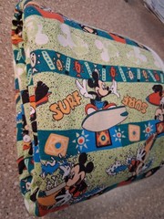 Mickey Mouse Jersey Knit Fabric 3 Plus Yards 30 Inches Wide Vintage
