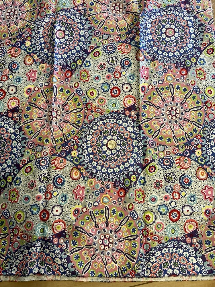 Millefiore Kaffe Fassett Free Spirit (108”) #QBGP006.PASTEL Cotton/Cotton Sateen