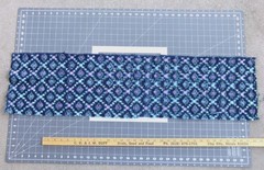 Japanese Indigo Boro Fabric Bingo Kasuri Cotton Vintage Woven Cloth Scrap