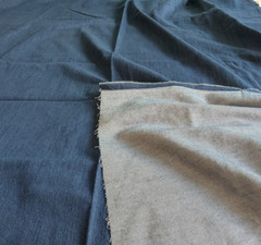 Stretch Denim Fabric INDIGO BLUE Solid 12oz Cotton & Polyester 54″W x 2⅔ Yards
