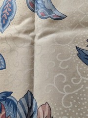 VTG Fabric Stanley King Studio Glazed Chintz Upholstery Teflon Sconset Rose 90s