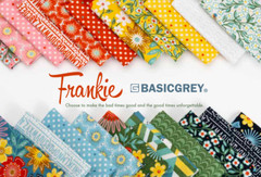 Moda FRANKIE 30150 568 Bonnie Blue Grunge BASIC GREY Quilt Fabric