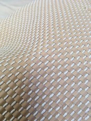 UPHOLSTERY FABRIC SAMPLE Woven Polyurethane Laminate 84″x54″ Hemmed