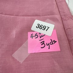 Bubble Gum Pink Silk Blend 3 Yards 45″ Wide Excellent