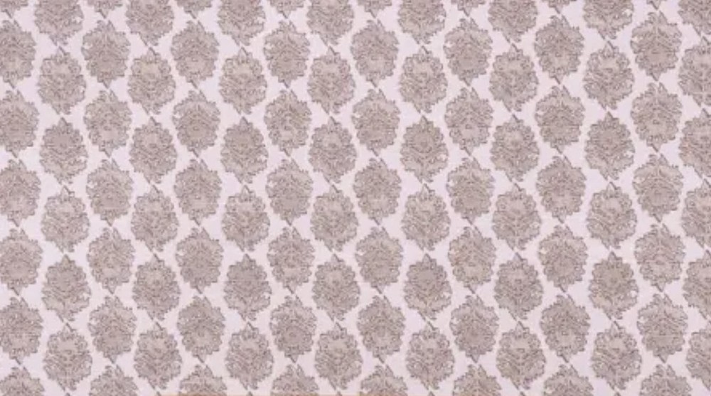 6 Yds Lacefield Fabric Zira Bisque Cotton Drapery Upholstery