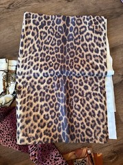 Jungle Animal Border Print Fabric Printmaker International Giraffe Leopard