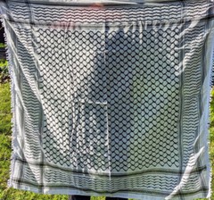 Original Palestinian Nabulsi Keffiyeh Scarf – Made in Palestine