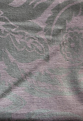 Ralph Lauren Standish Damask Bisque Designer Fabric Remnant 24″x24″