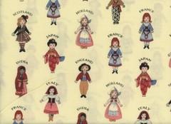 BTFQ Aunt Grace Friends Around The World Girls 2005 Judie Rothermel Marcus OOP